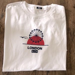KITH- London Eye - Brand New S/S White. 100% Auth